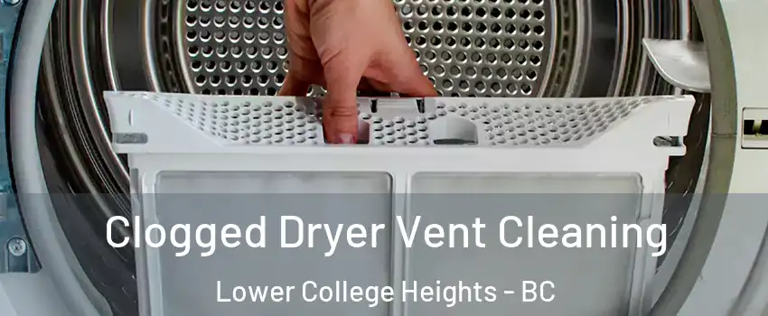  Clogged Dryer Vent Cleaning Lower College Heights - BC