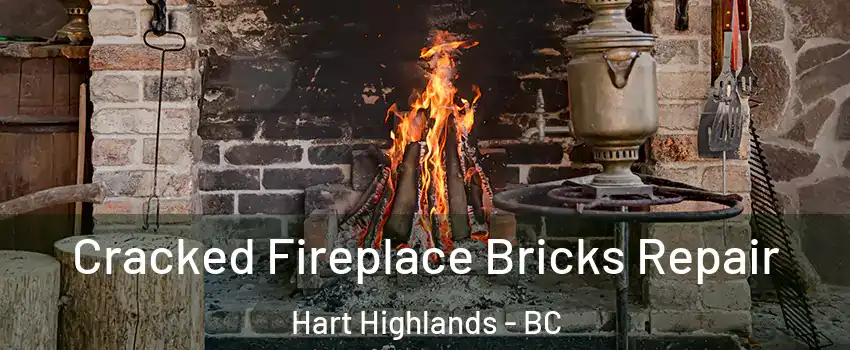  Cracked Fireplace Bricks Repair Hart Highlands - BC