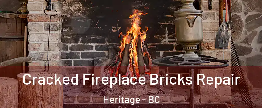  Cracked Fireplace Bricks Repair Heritage - BC