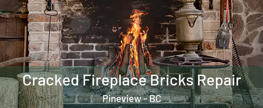  Cracked Fireplace Bricks Repair Pineview - BC