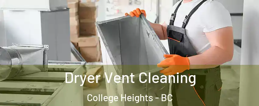  Dryer Vent Cleaning College Heights - BC