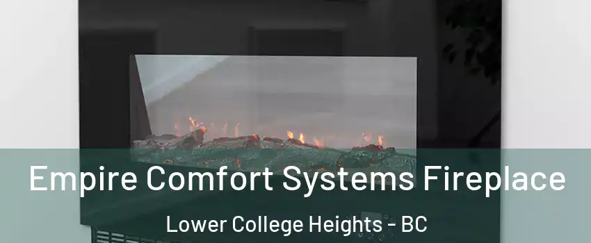 Empire Comfort Systems Fireplace Lower College Heights - BC