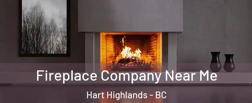 Fireplace Company Near Me Hart Highlands - BC