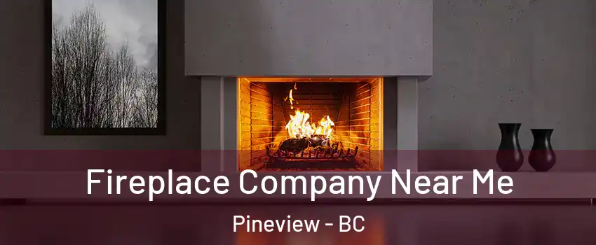  Fireplace Company Near Me Pineview - BC