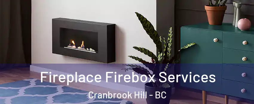  Fireplace Firebox Services Cranbrook Hill - BC