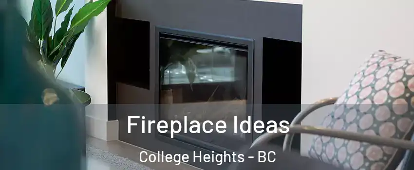 Fireplace Ideas College Heights - BC