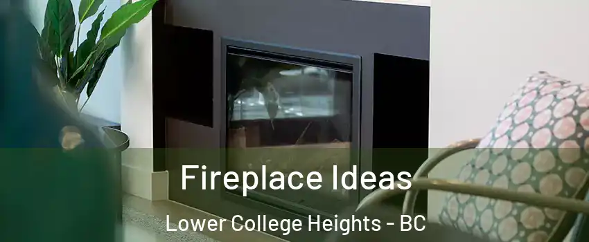 Fireplace Ideas Lower College Heights - BC