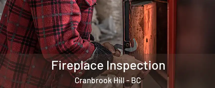  Fireplace Inspection Cranbrook Hill - BC