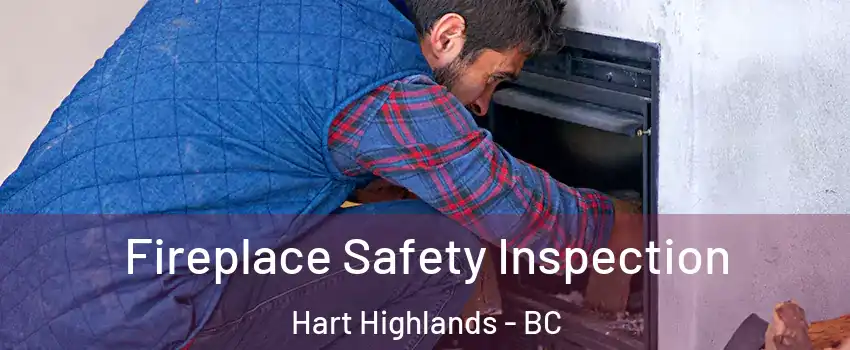 Fireplace Safety Inspection Hart Highlands - BC