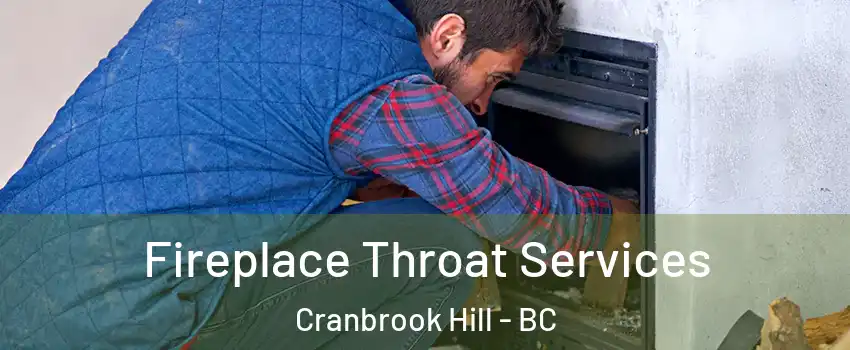  Fireplace Throat Services Cranbrook Hill - BC