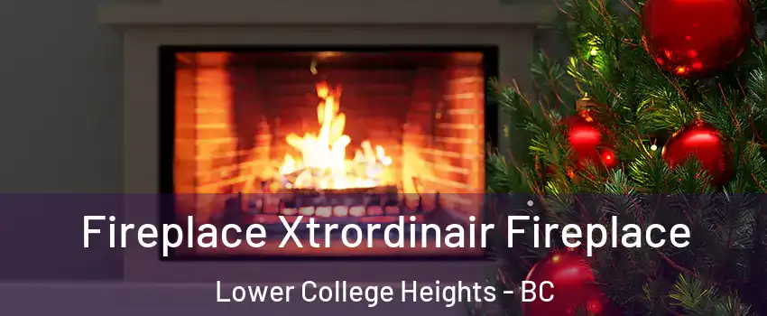 Fireplace Xtrordinair Fireplace Lower College Heights - BC