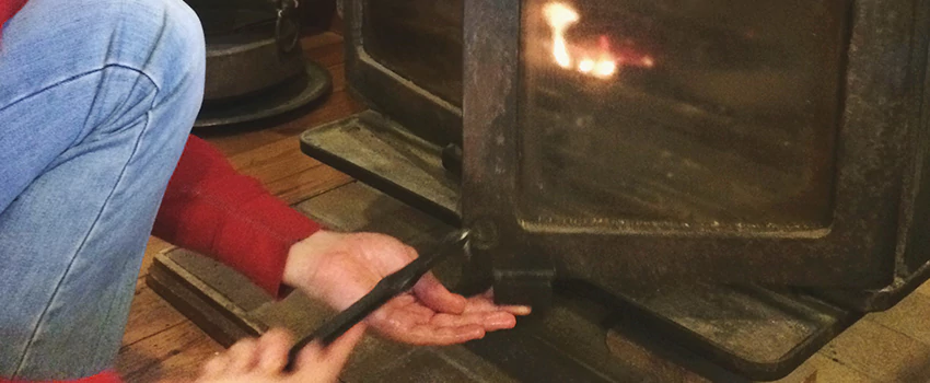 Gas Fireplace Inspection in Blackburn, British Columbia
