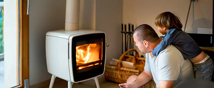 Morso Cast Iron Fireplace Insert Installation in Blackburn, BC