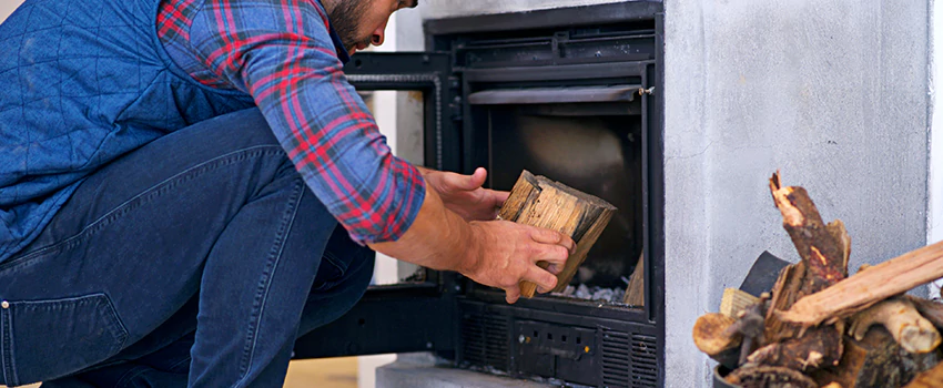 Old Broken Fireplace Repair And Replacement in Blackburn, BC