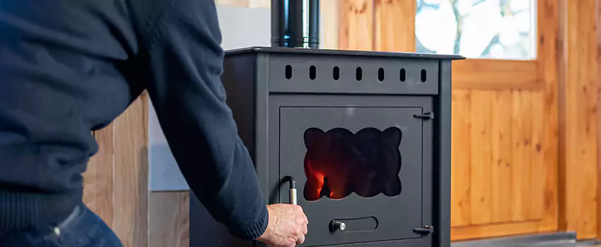 Pellet Stove Chimney Pipe Installation in Blackburn, BC