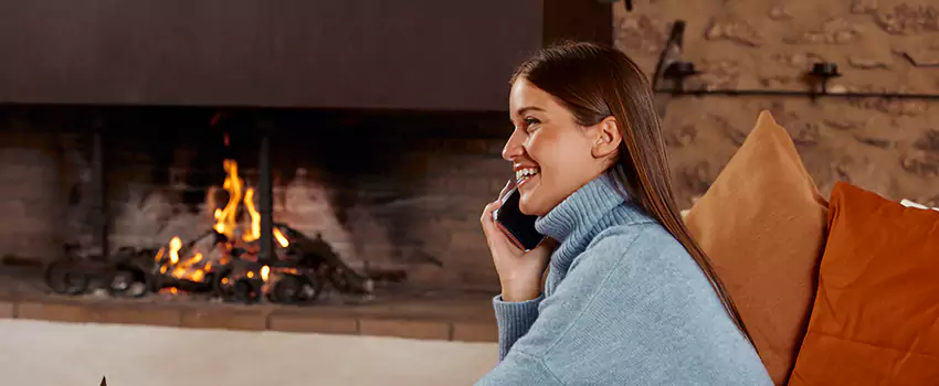Dimplex Built-In Electric Fireplace Installation in Blackburn, BC