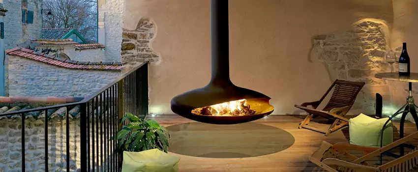 Bioethanol Hanging Fireplace Installation Services in Blackburn, BC