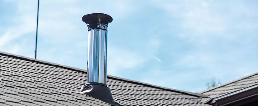 Outdoor Metal Chimney Installation in Blackburn, British Columbia