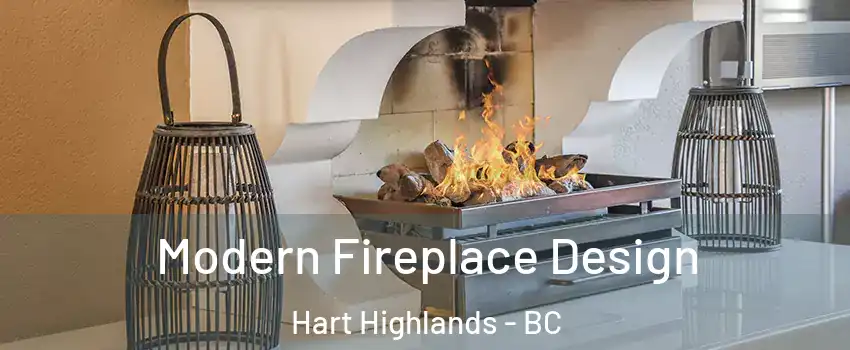  Modern Fireplace Design Hart Highlands - BC
