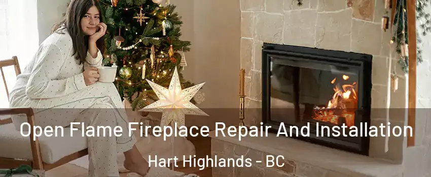  Open Flame Fireplace Repair And Installation Hart Highlands - BC