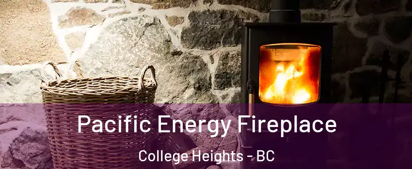  Pacific Energy Fireplace College Heights - BC