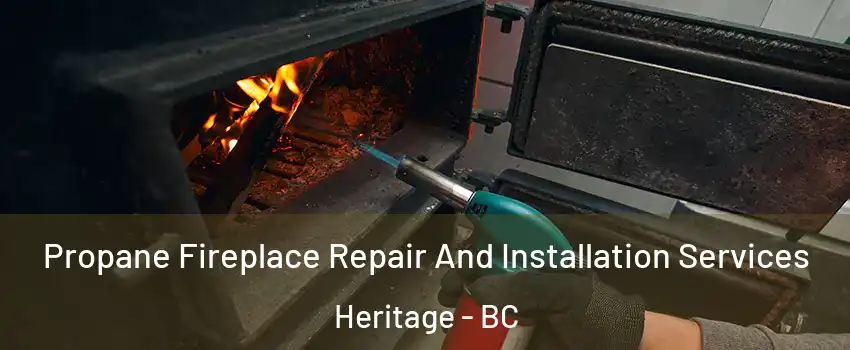Propane Fireplace Repair And Installation Services Heritage - BC