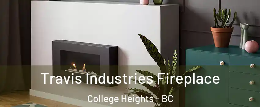 Travis Industries Fireplace College Heights - BC