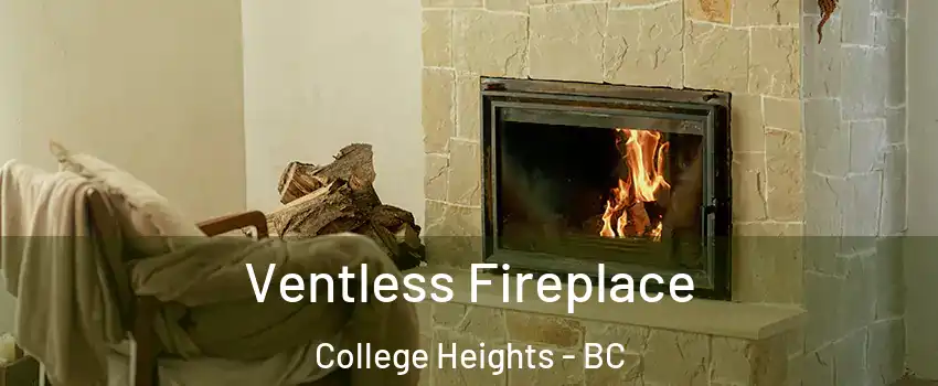  Ventless Fireplace College Heights - BC